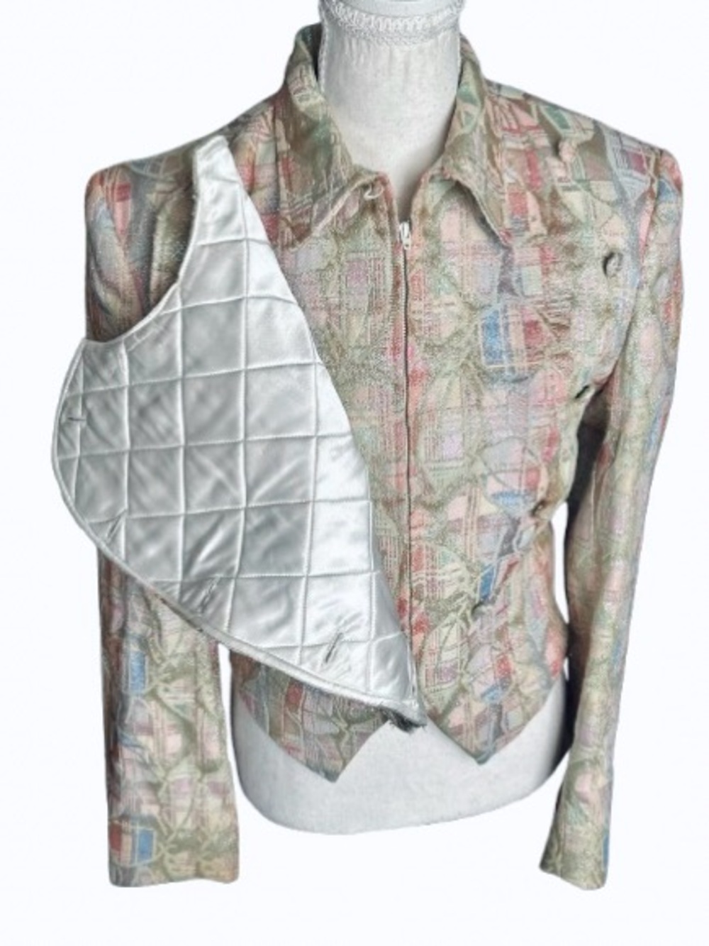 Custom Show Riding Jacket SHOW SEASON Equestrian Horse Metallic Extra Small XS